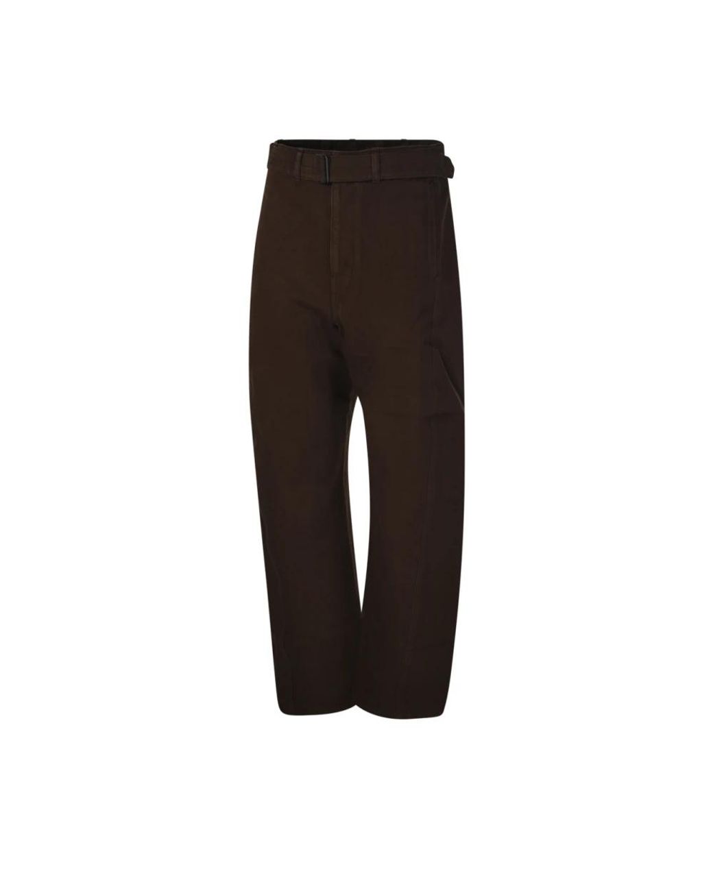 Lemaire Black Wide Trousers for men