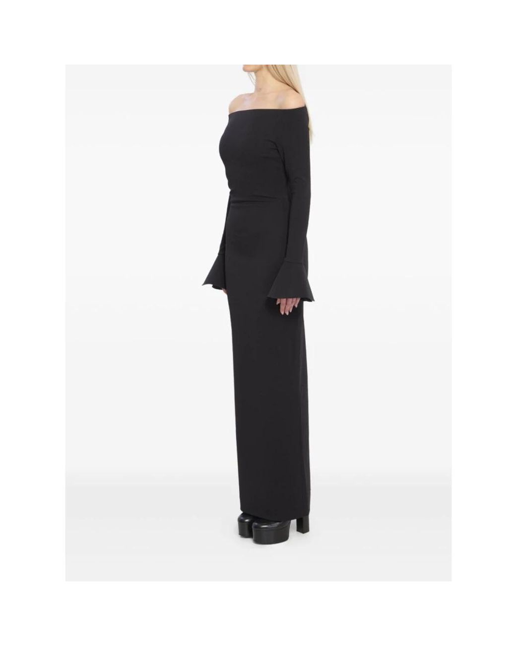 Solace London Black Maxi Dresses