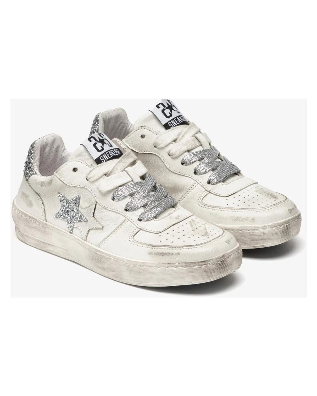 2 Star White Sneakers