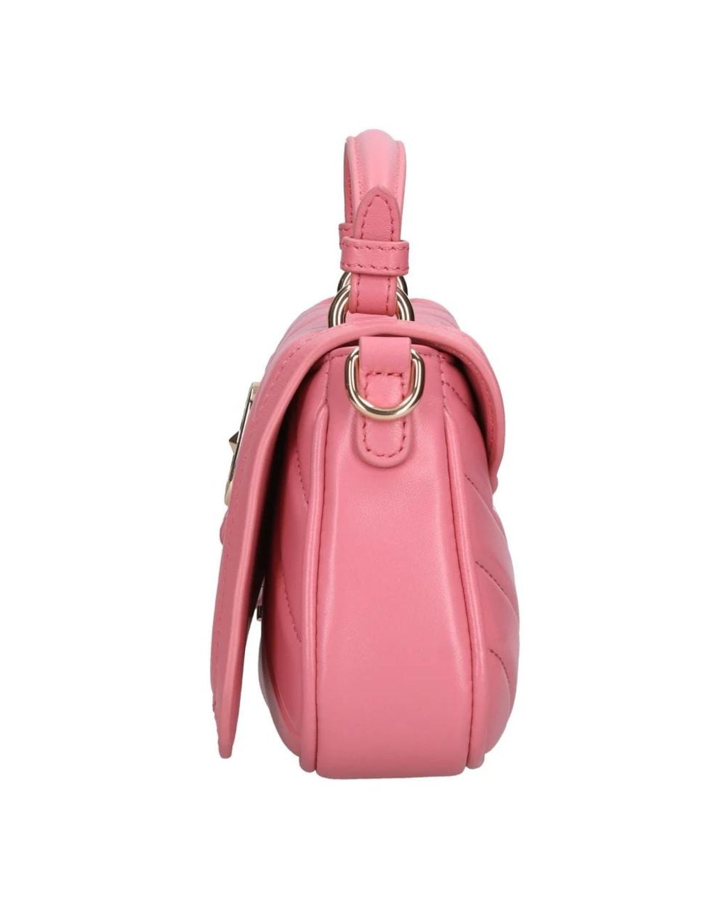 La Carrie Pink Plumar Medium Bag