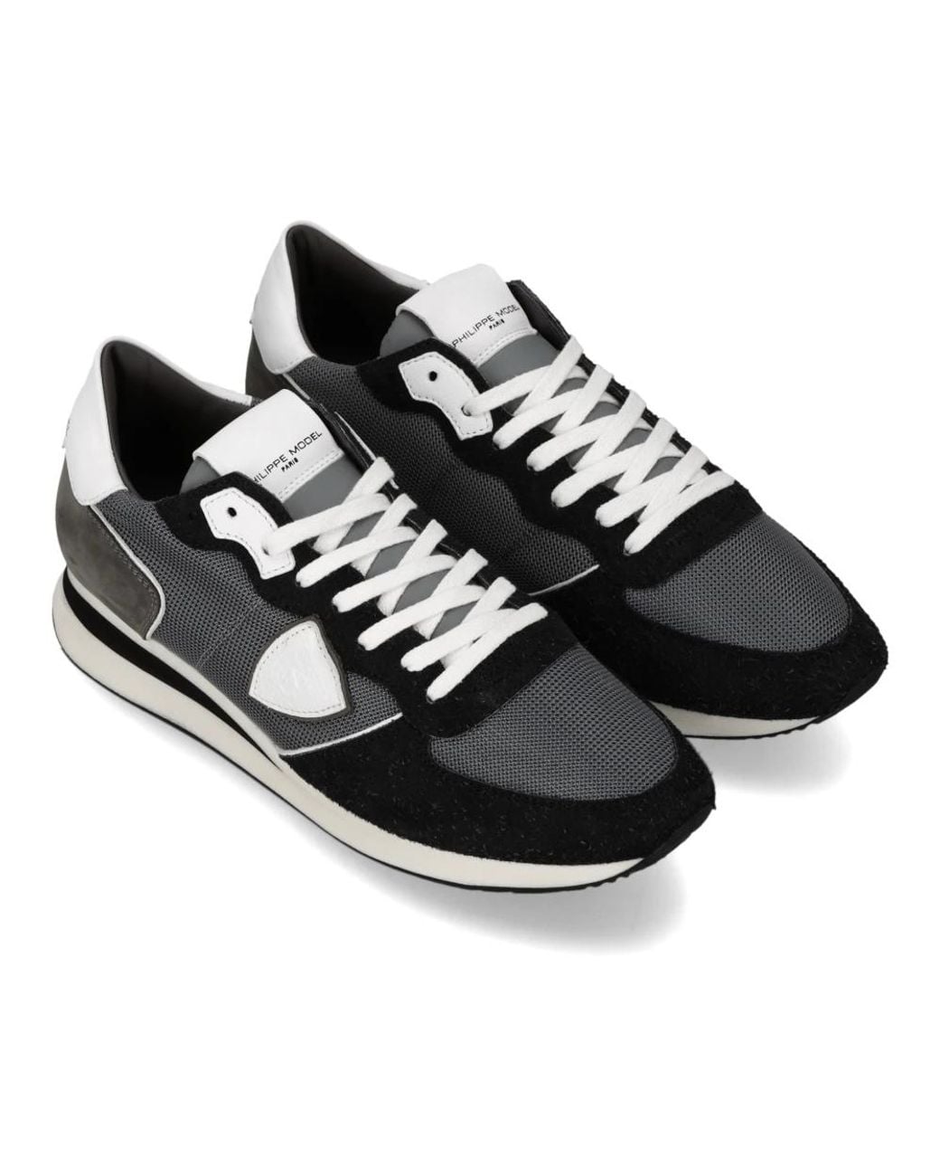 Sneakers di Philippe Model in Black da Uomo