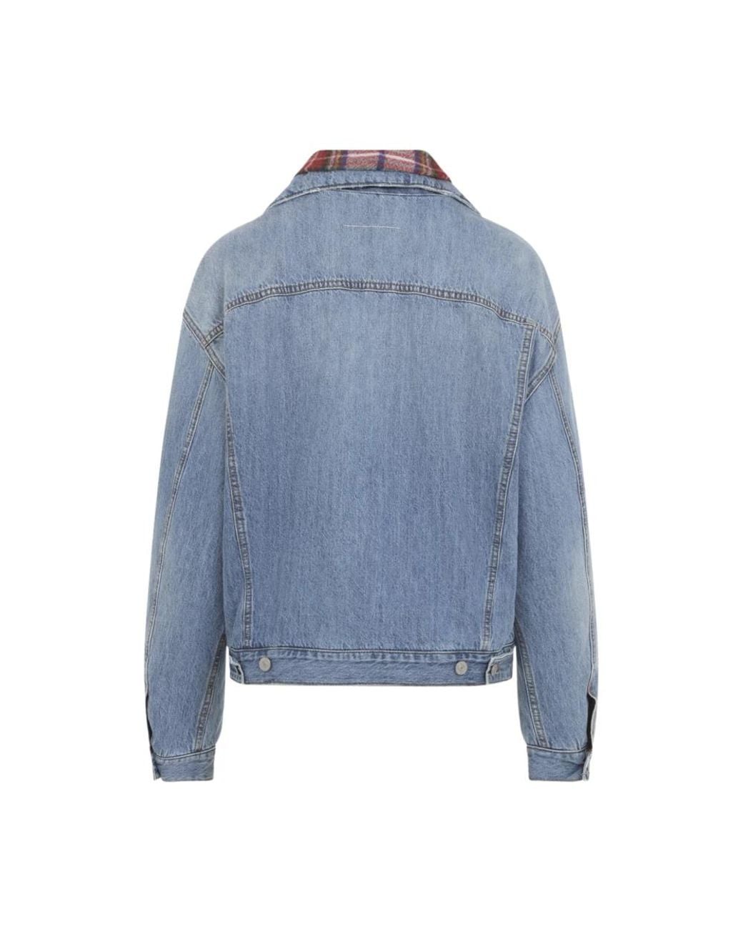 MM6 by Maison Margiela Blue Denim Jackets