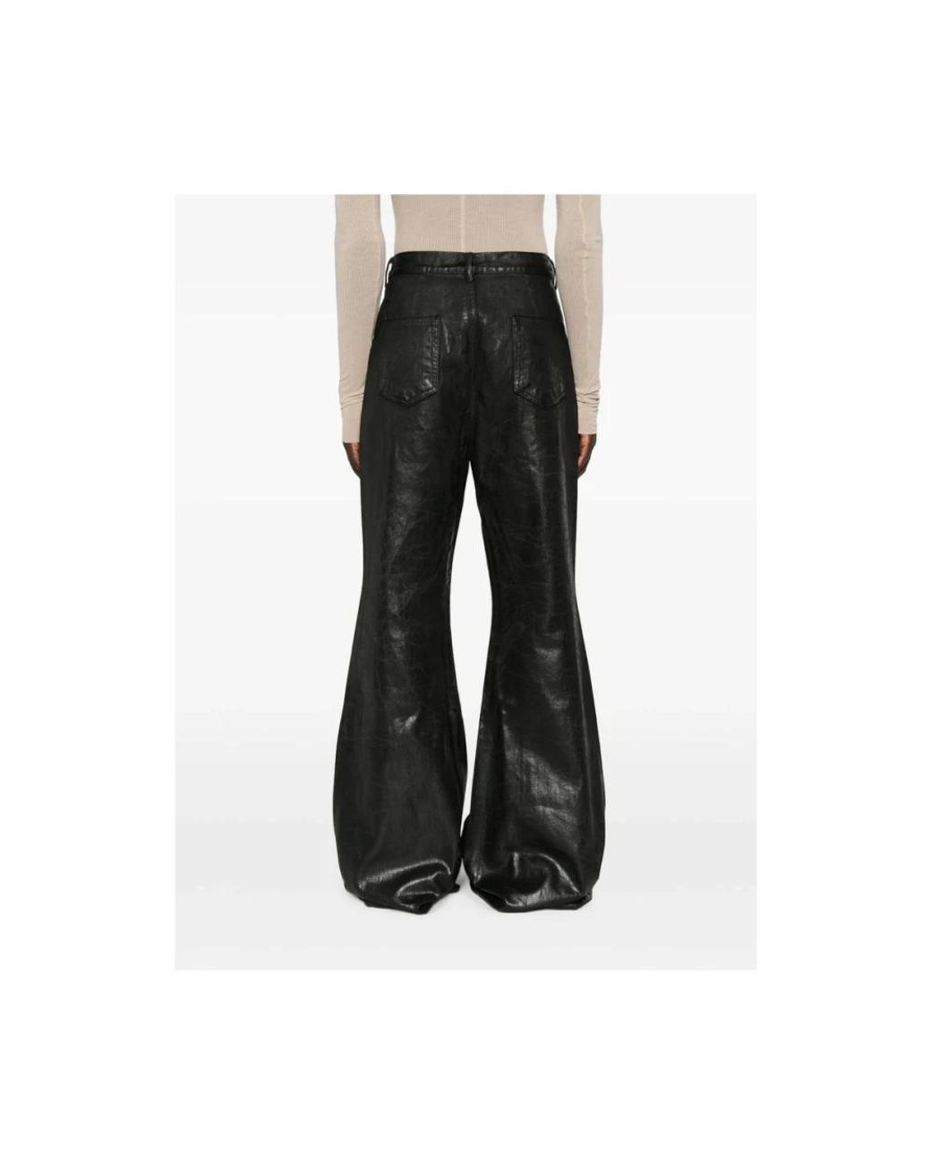 Rick Owens Gray Flare Jeans for men