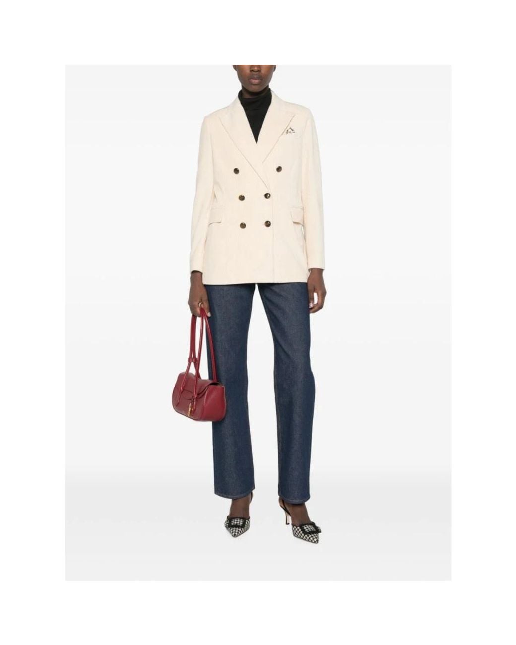 Circolo 1901 Natural Blazers