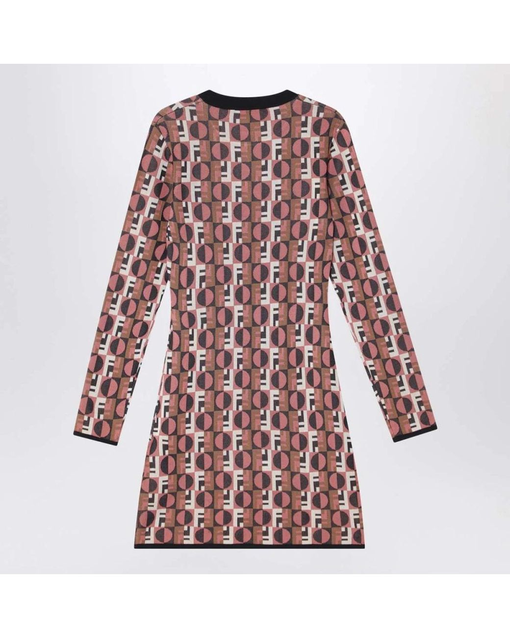 Fendi Red Knitted Dresses