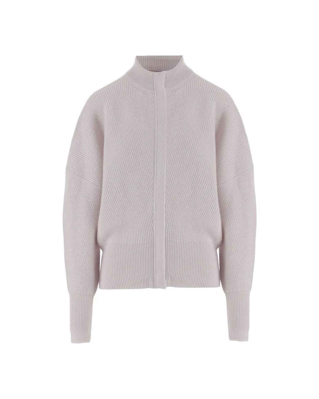 Sa Su Phi Gray Kaschmirpullover Mit Rundhalsausschnitt