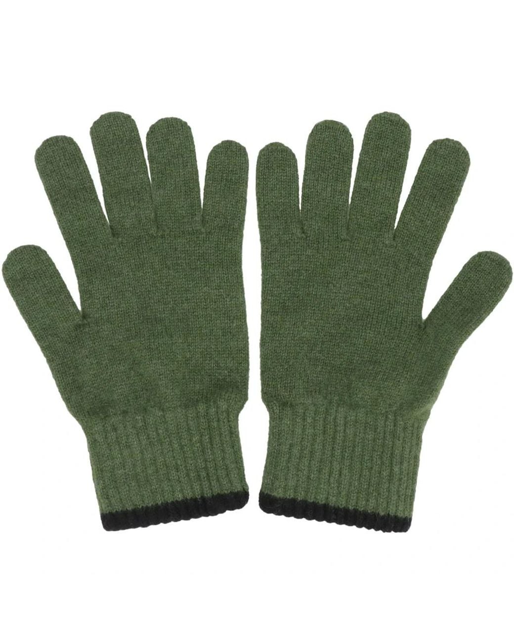 Moorer Green Gloves for men