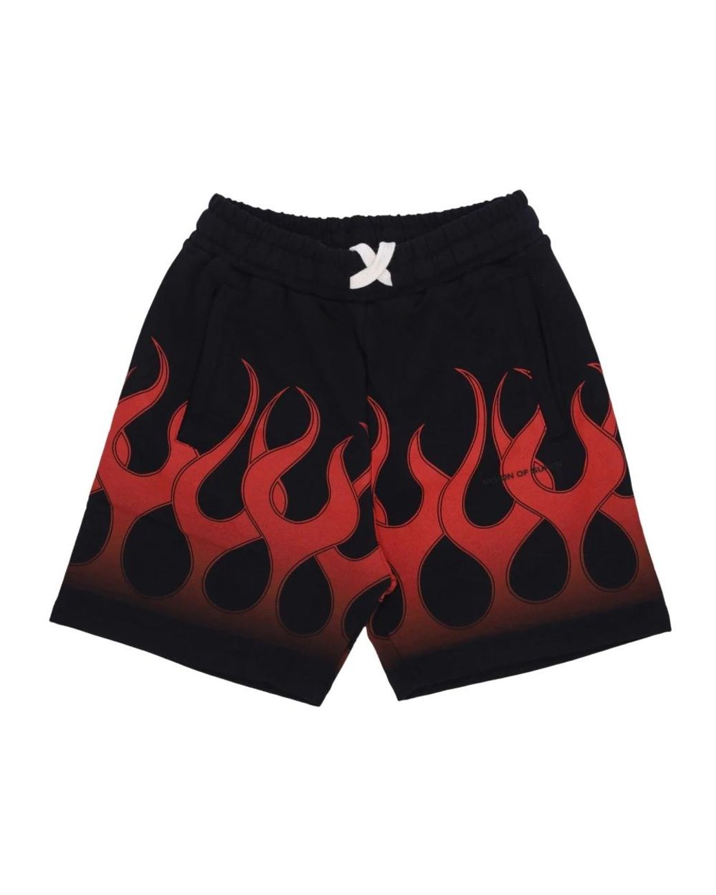 Vision Of Super Red Casual Shorts for men