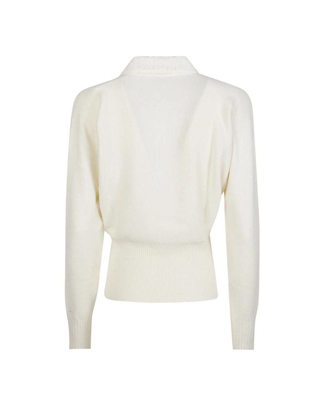 Ermanno Scervino White Polo Shirts