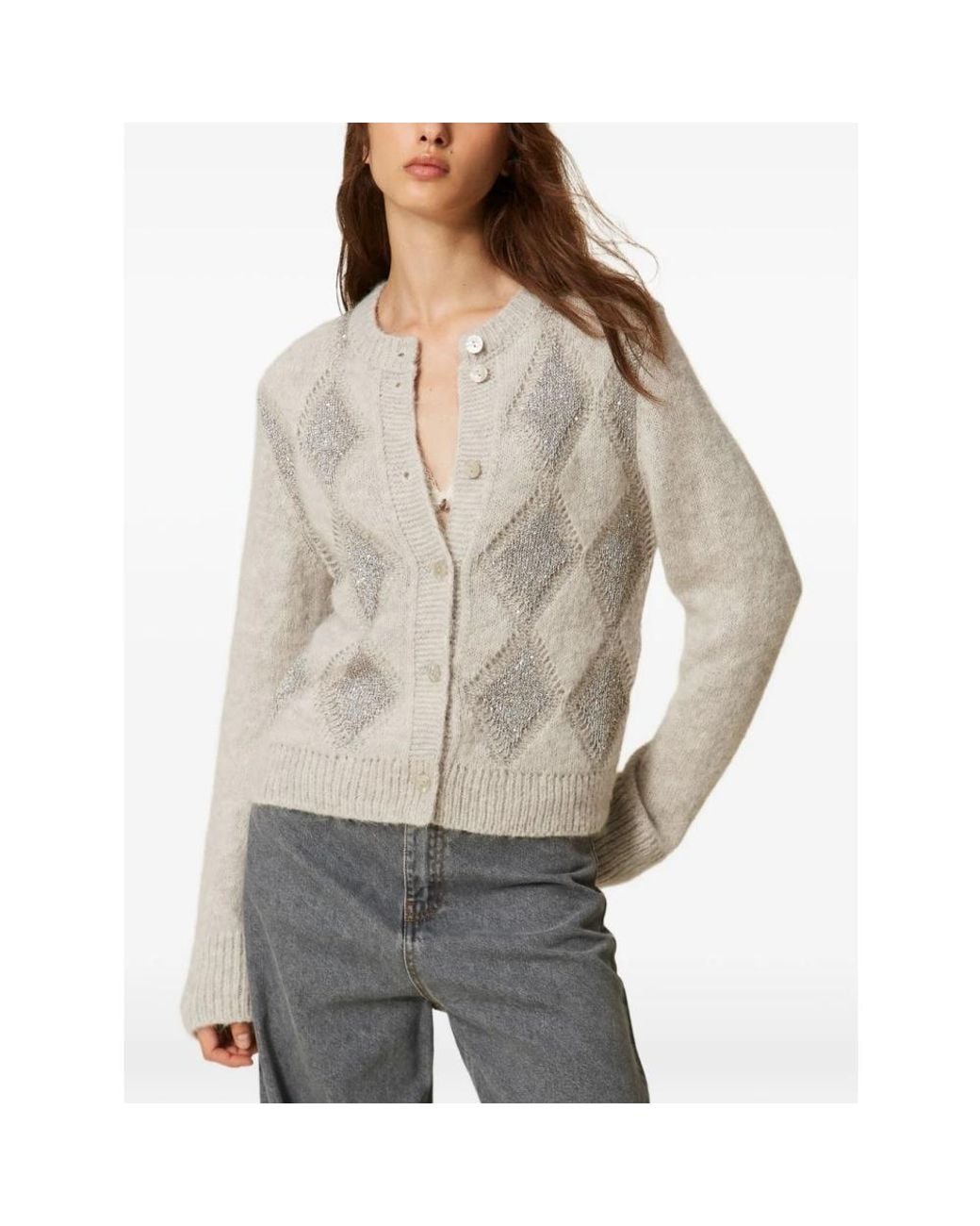 Twinset White Cardigans