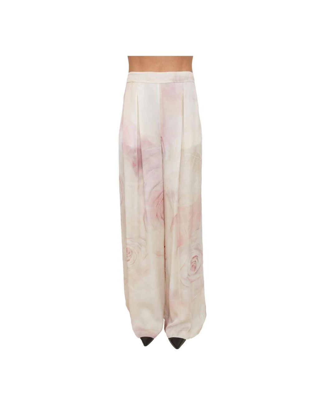 Blugirl Blumarine Natural Wide Trousers