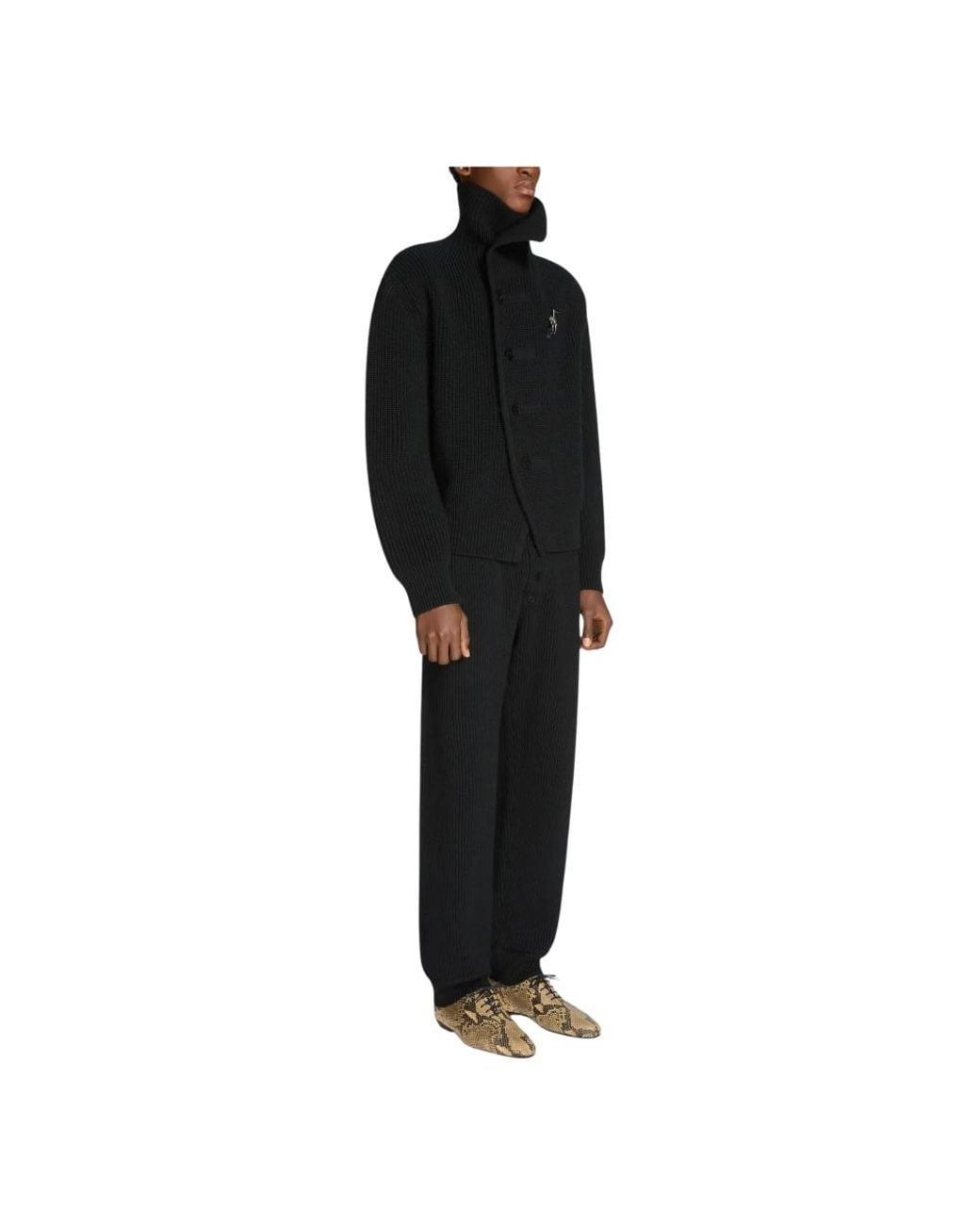 Cardigans Dries Van Noten de hombre de color Black