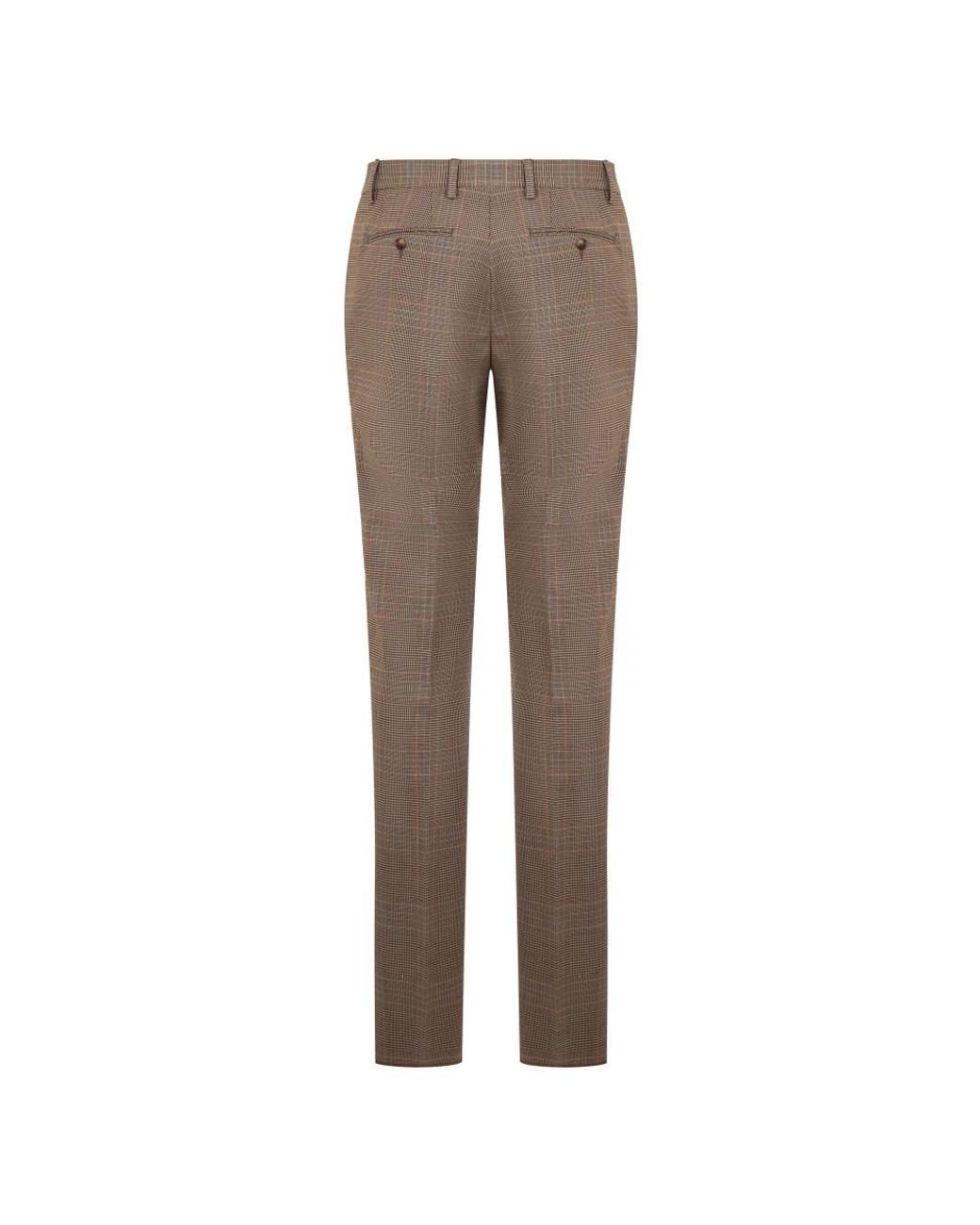 Moschino Brown Suit Trousers for men