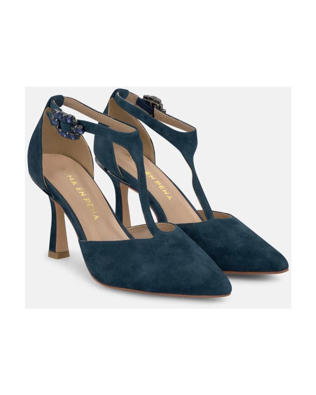 Alma En Pena. Blue Pumps
