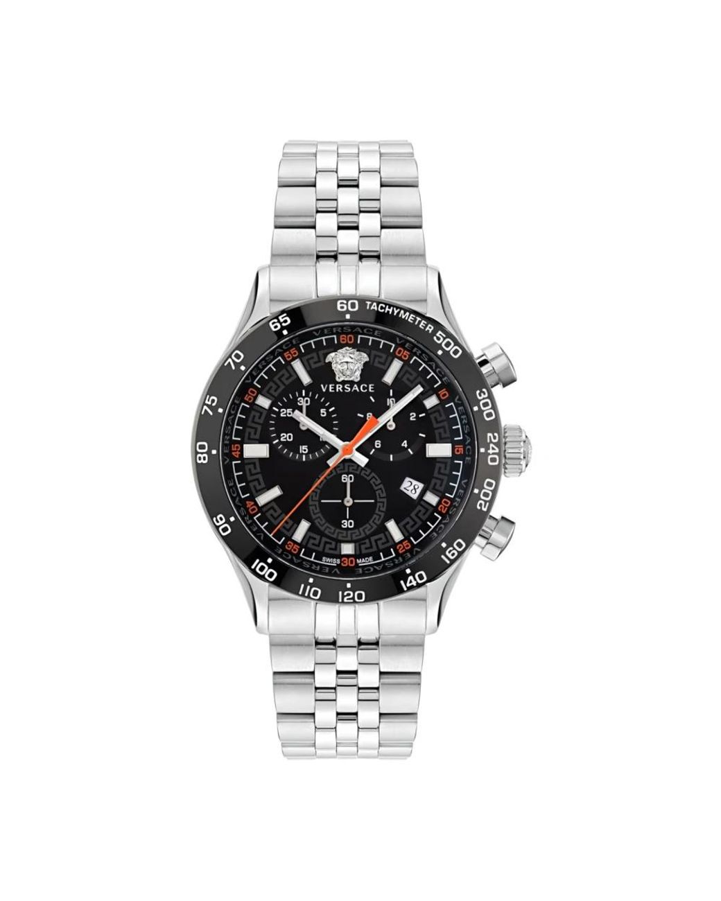 Versace Hellenyium Chrono in het Metallic voor heren