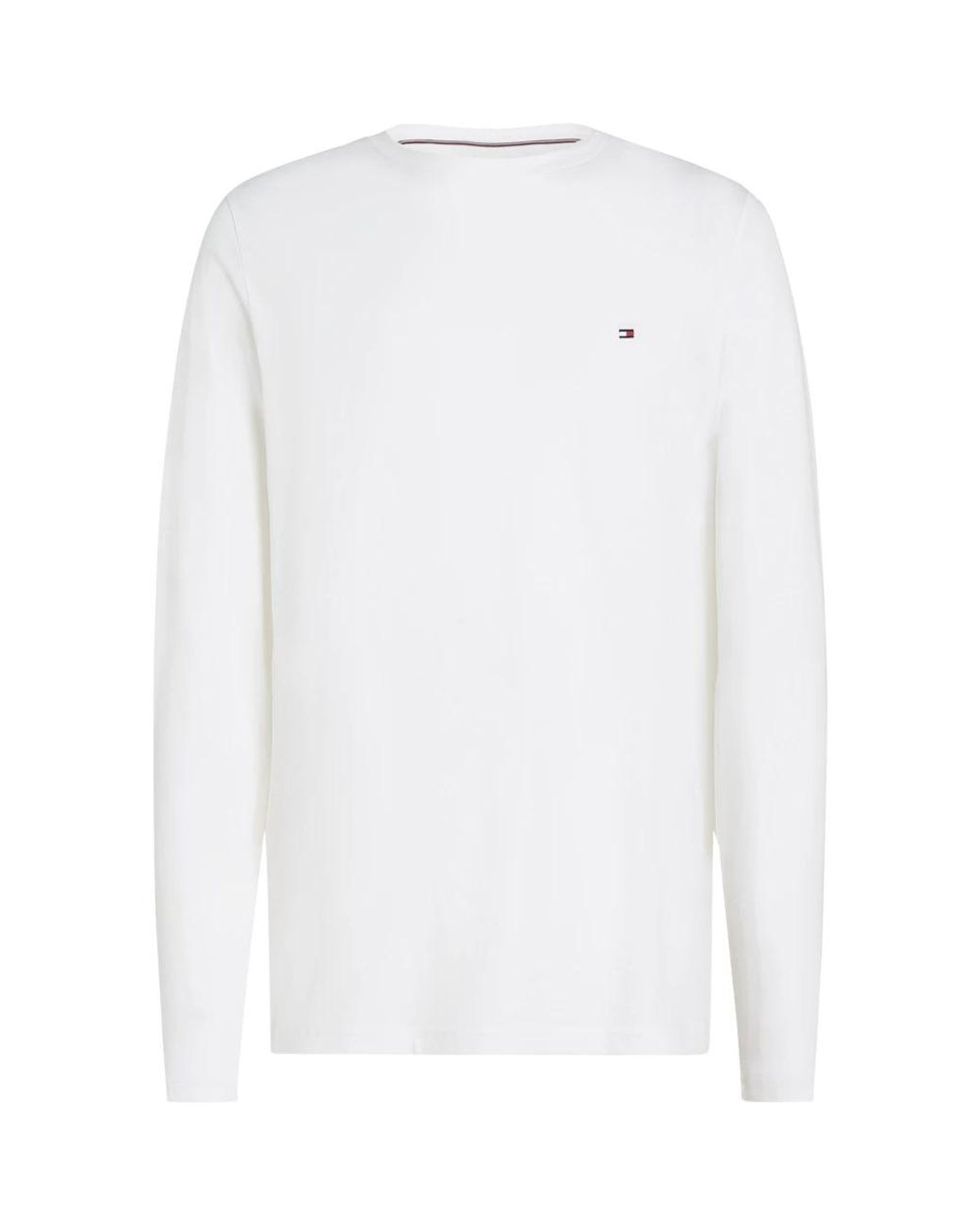 Tommy Hilfiger White Long Sleeve Tops for men