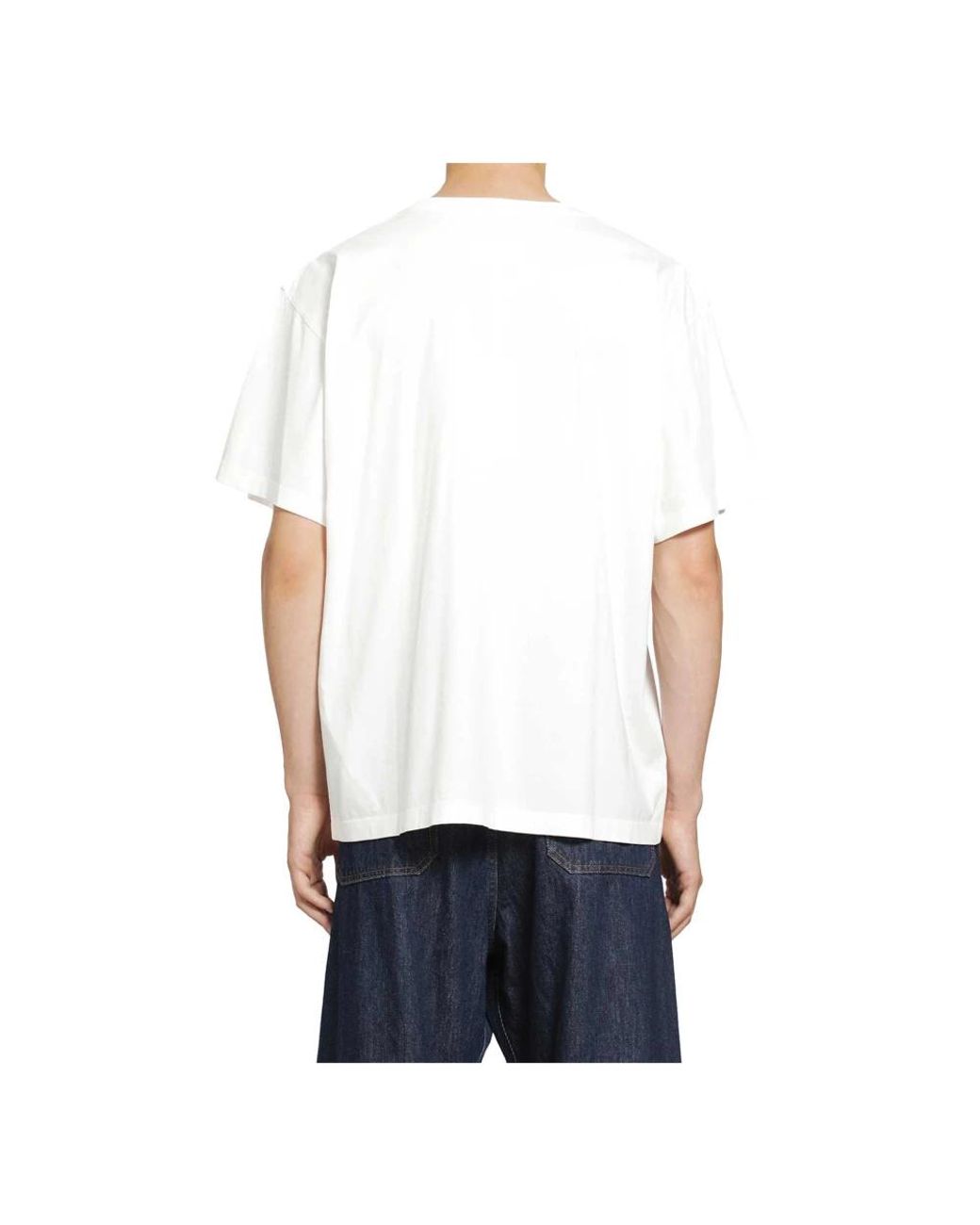 MM6 by Maison Margiela White T-Shirts for men