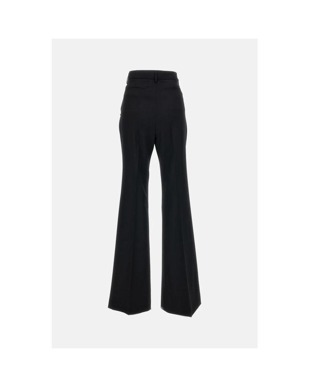 Sportmax Black Wide Trousers