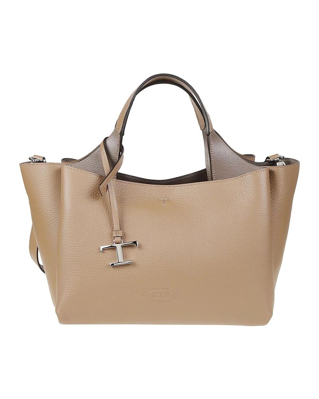 Tod's Natural Shopping Bags