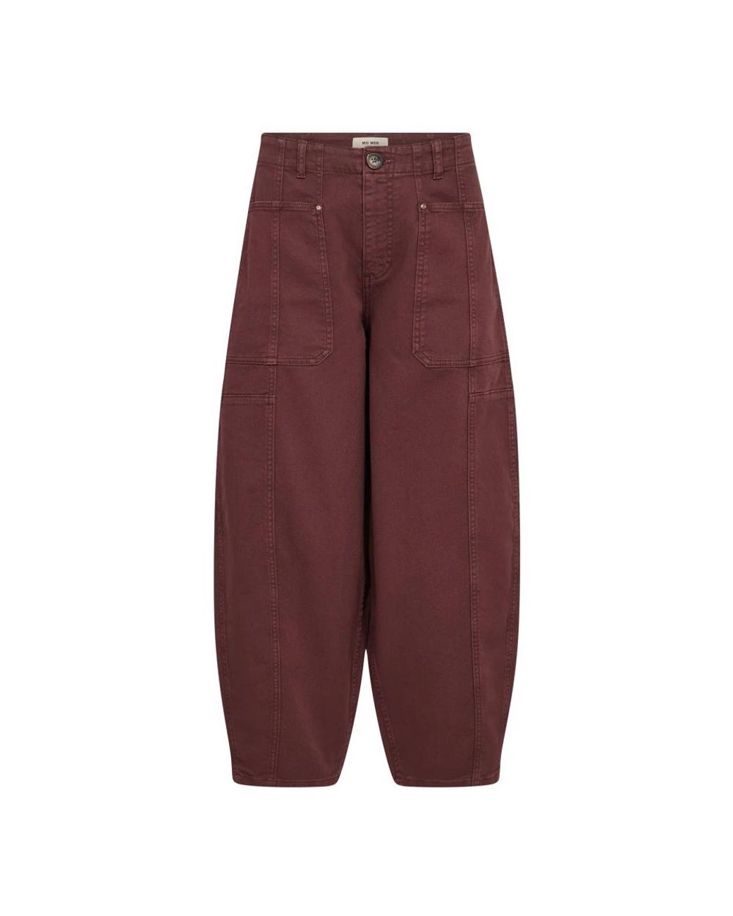 Mos Mosh Purple Cropped Trousers