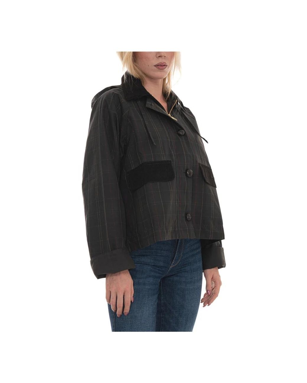 Light Jackets Barbour de color Black
