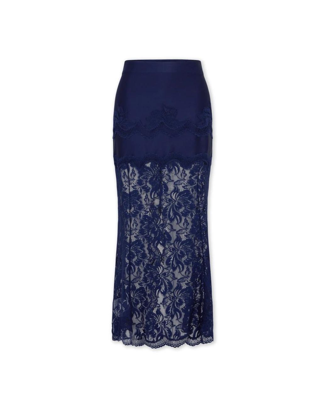 Rabanne Blue Midi Skirts
