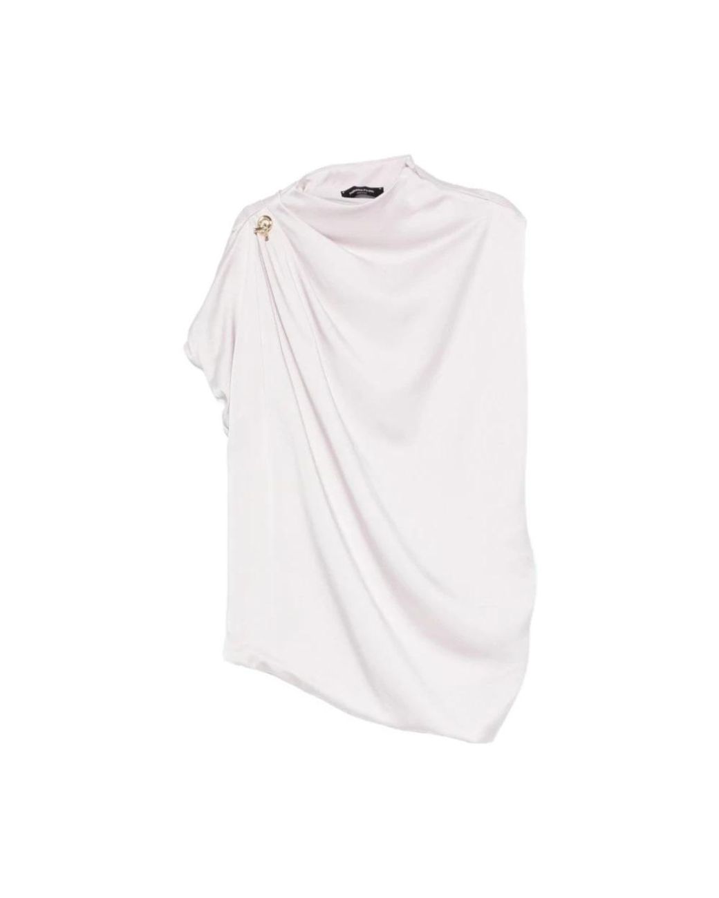 Fabiana Filippi White Sleeveless Tops