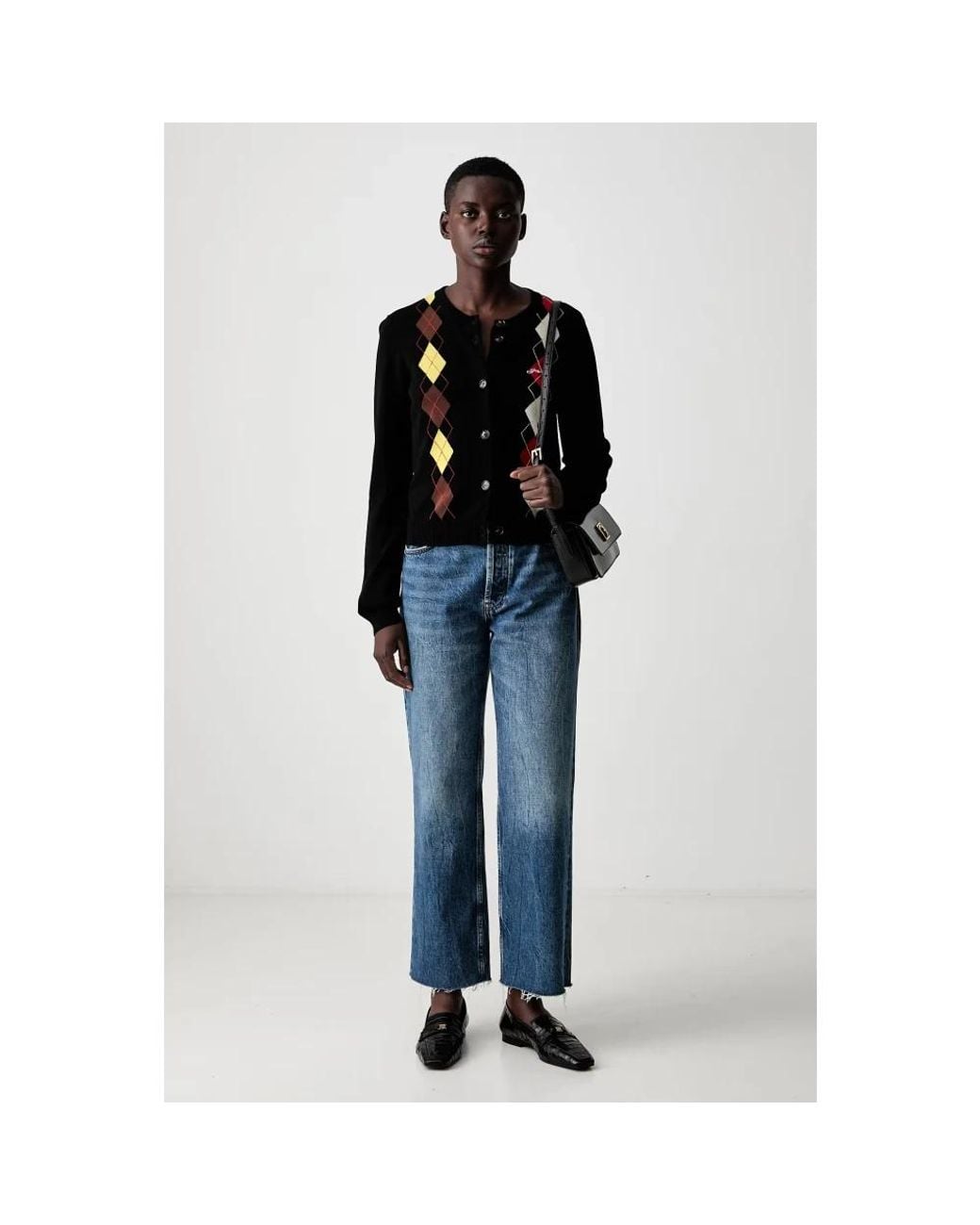Ganni Black Cardigans