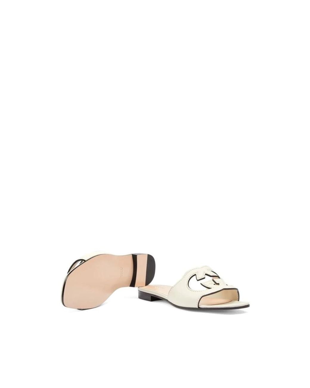 Gucci Natural Sliders