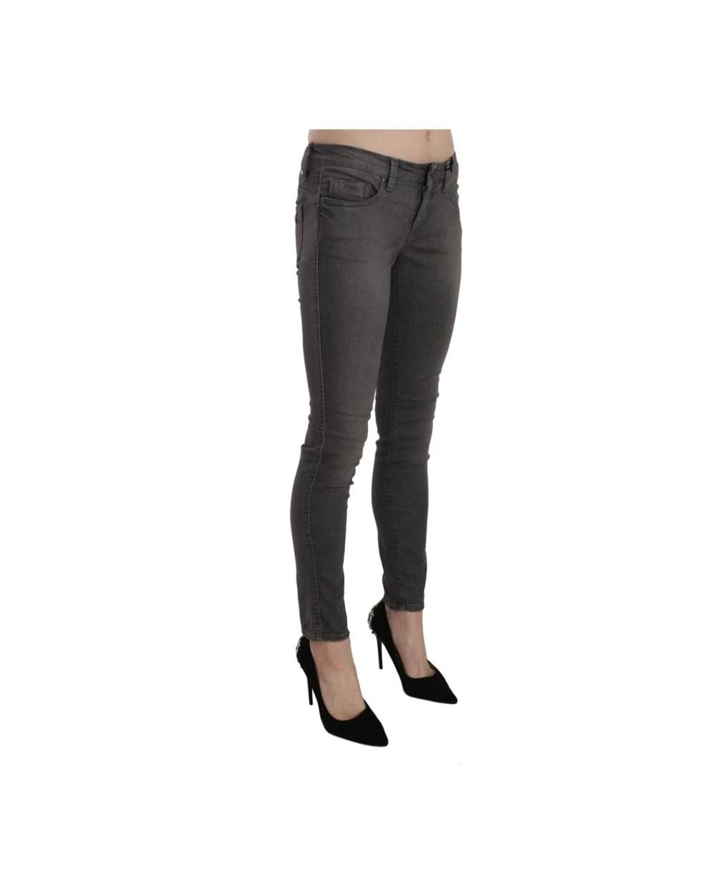 CoSTUME NATIONAL Gray Skinny Jeans