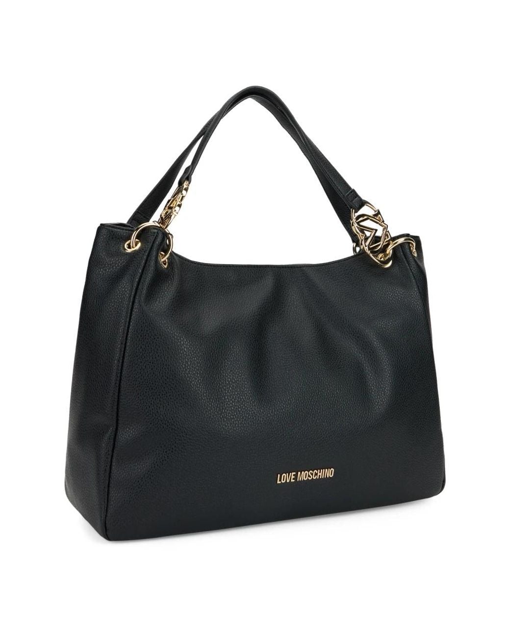 Love Moschino Black Shopping Bags