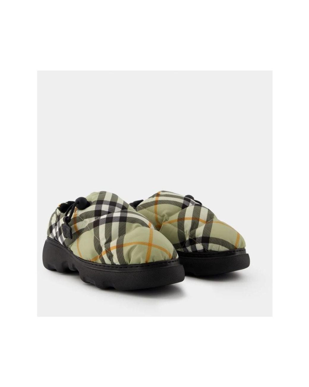 Burberry Green Flats