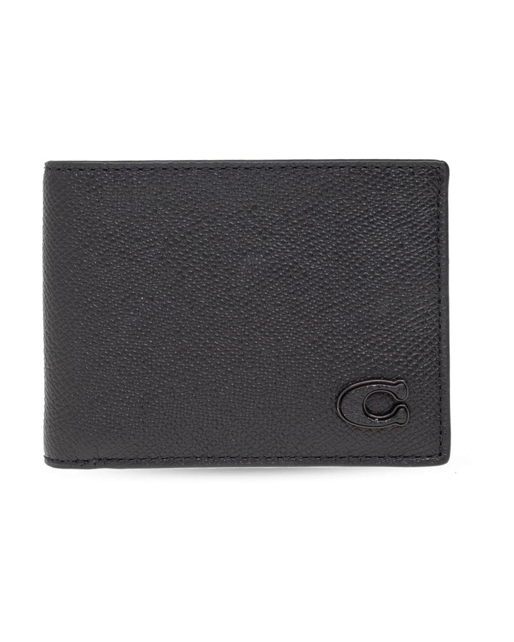 Portafoglio in pelle di COACH in Black da Uomo