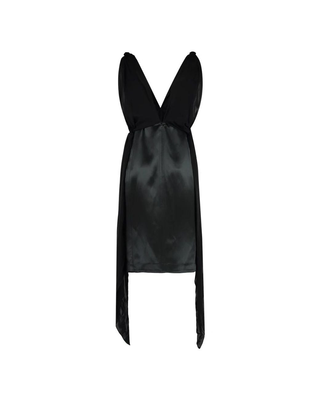 Bottega Veneta Black Midi Dresses