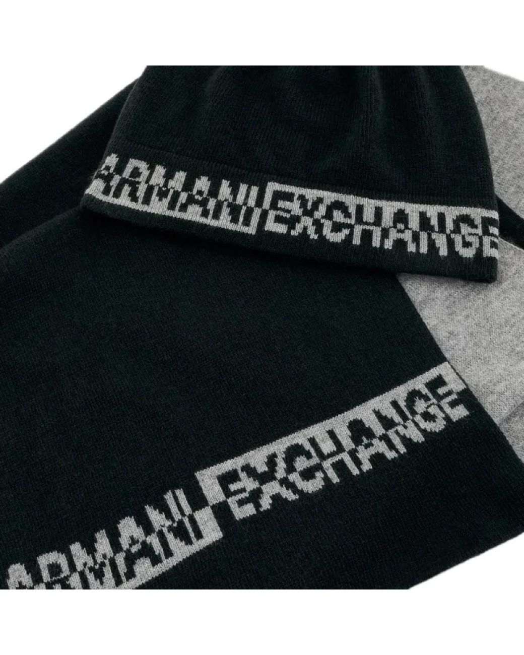 Winter Scarves di ARMANI EXCHANGE in Black da Uomo