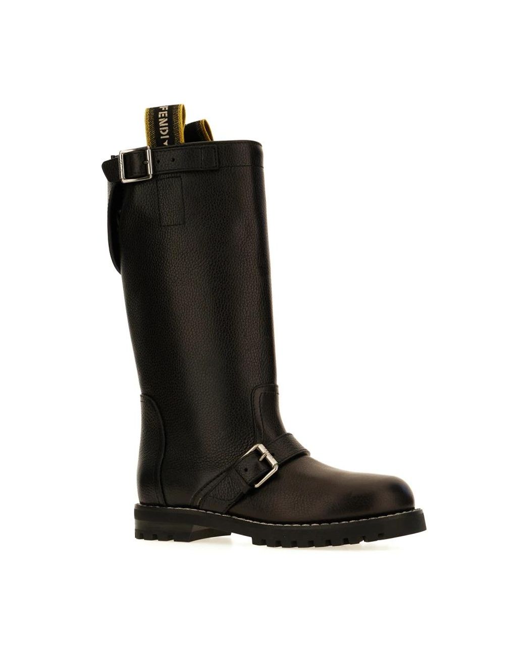Fendi Black High Boots