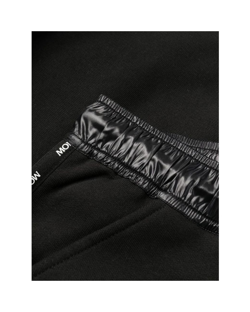 Moncler Black Wide Trousers
