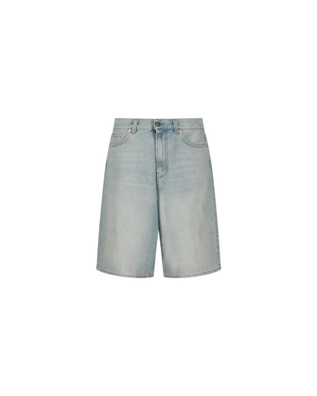 Haikure Gray Denim Shorts for men