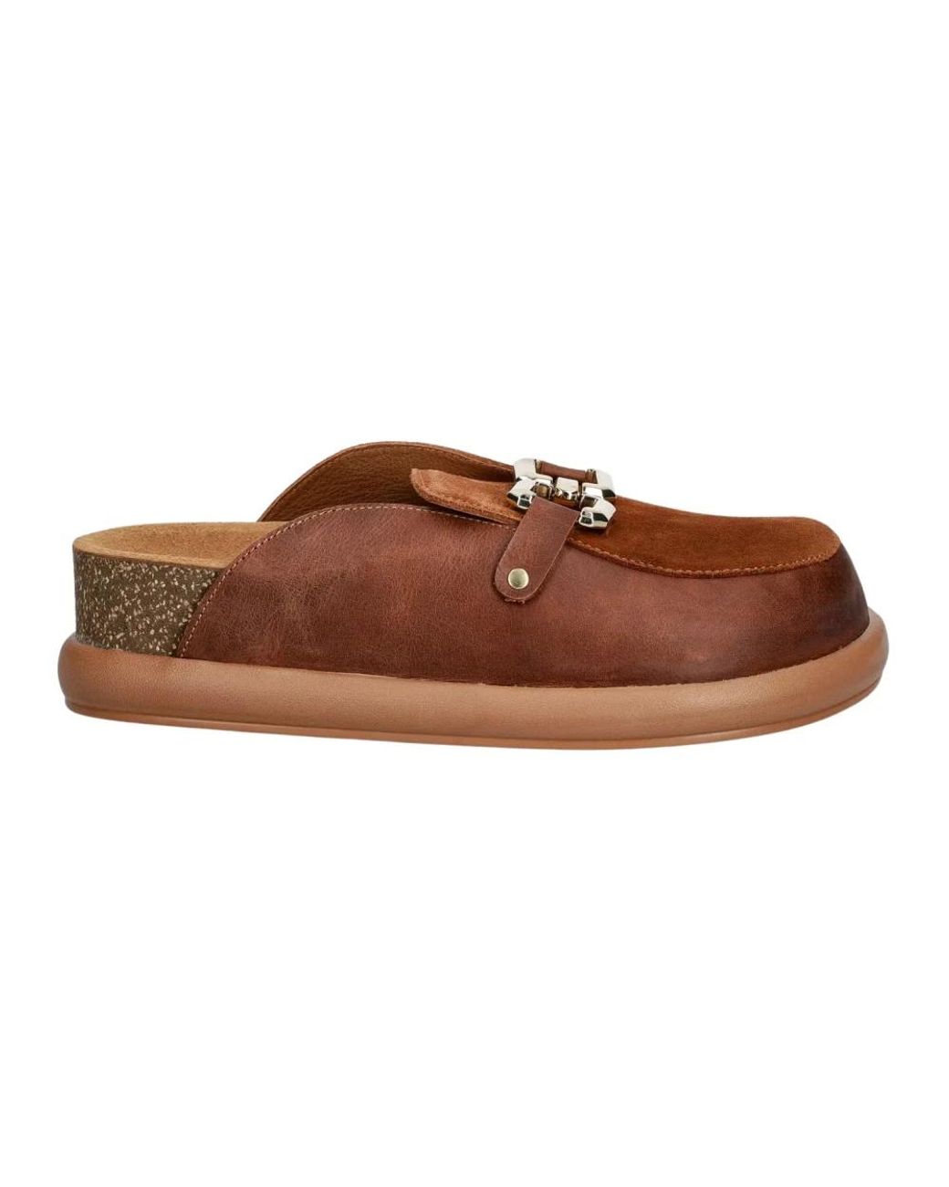 Bohonomad Brown London Mules
