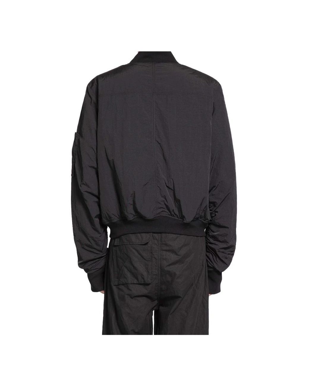 Thom Krom Black Bomber Jackets for men