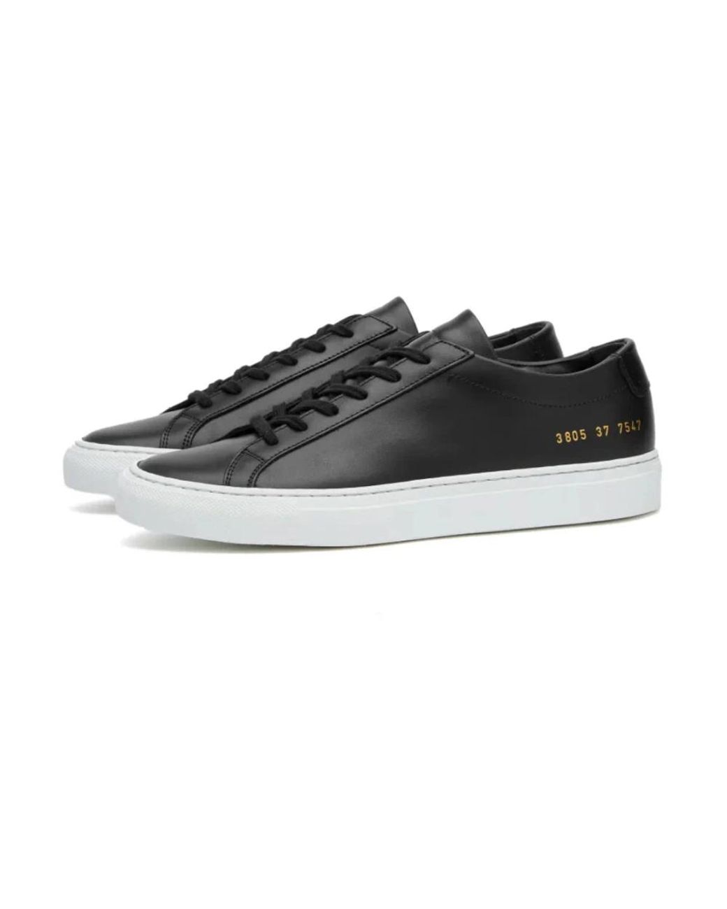 Common Projects Black Shoes