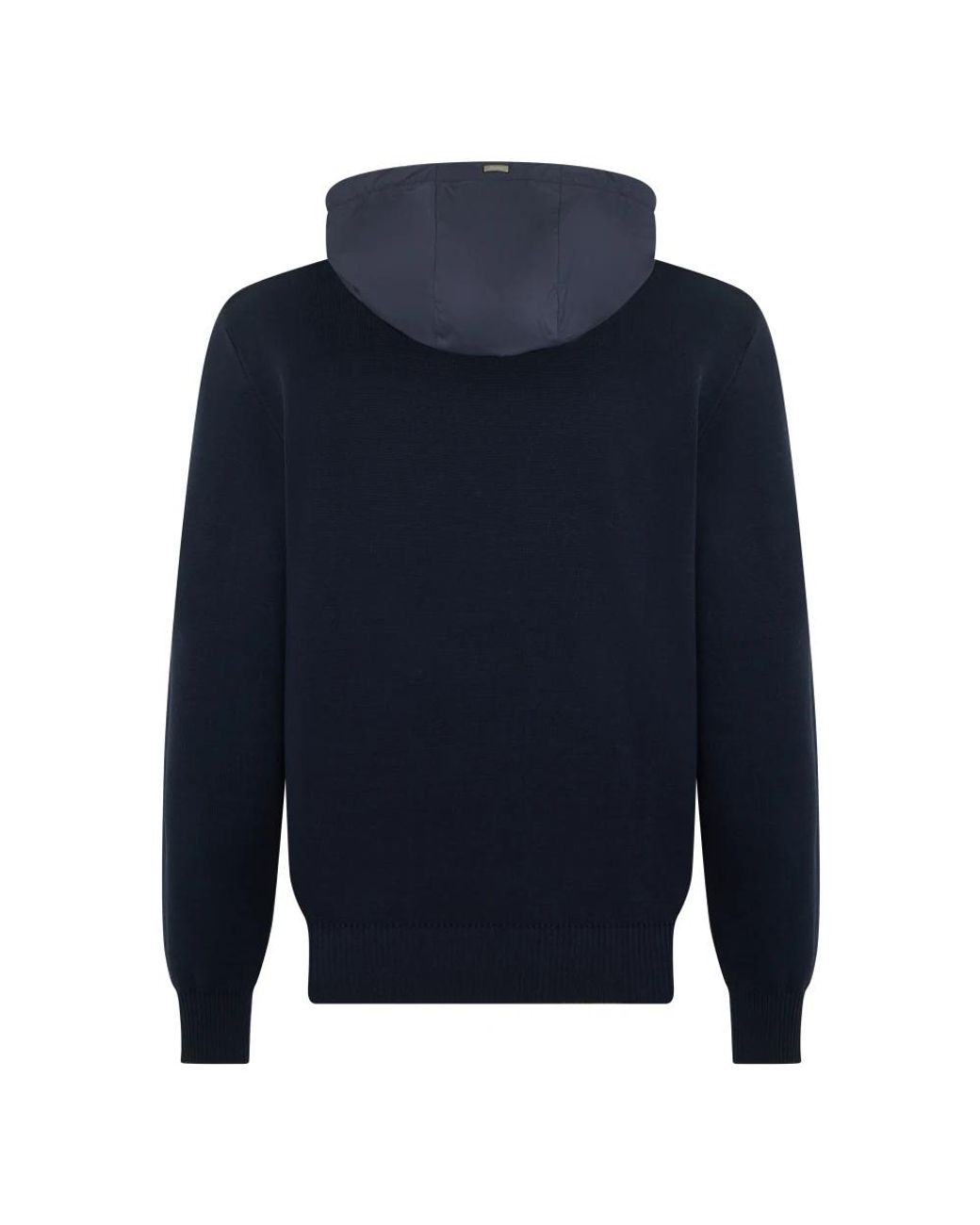 Herno Blue Hoodies for men