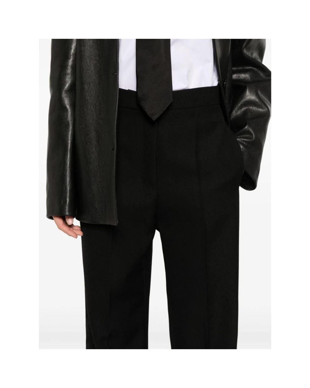Max Mara Black Wide Trousers
