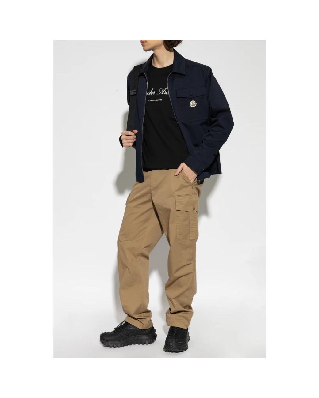 Sweatshirts Moncler de hombre de color Black