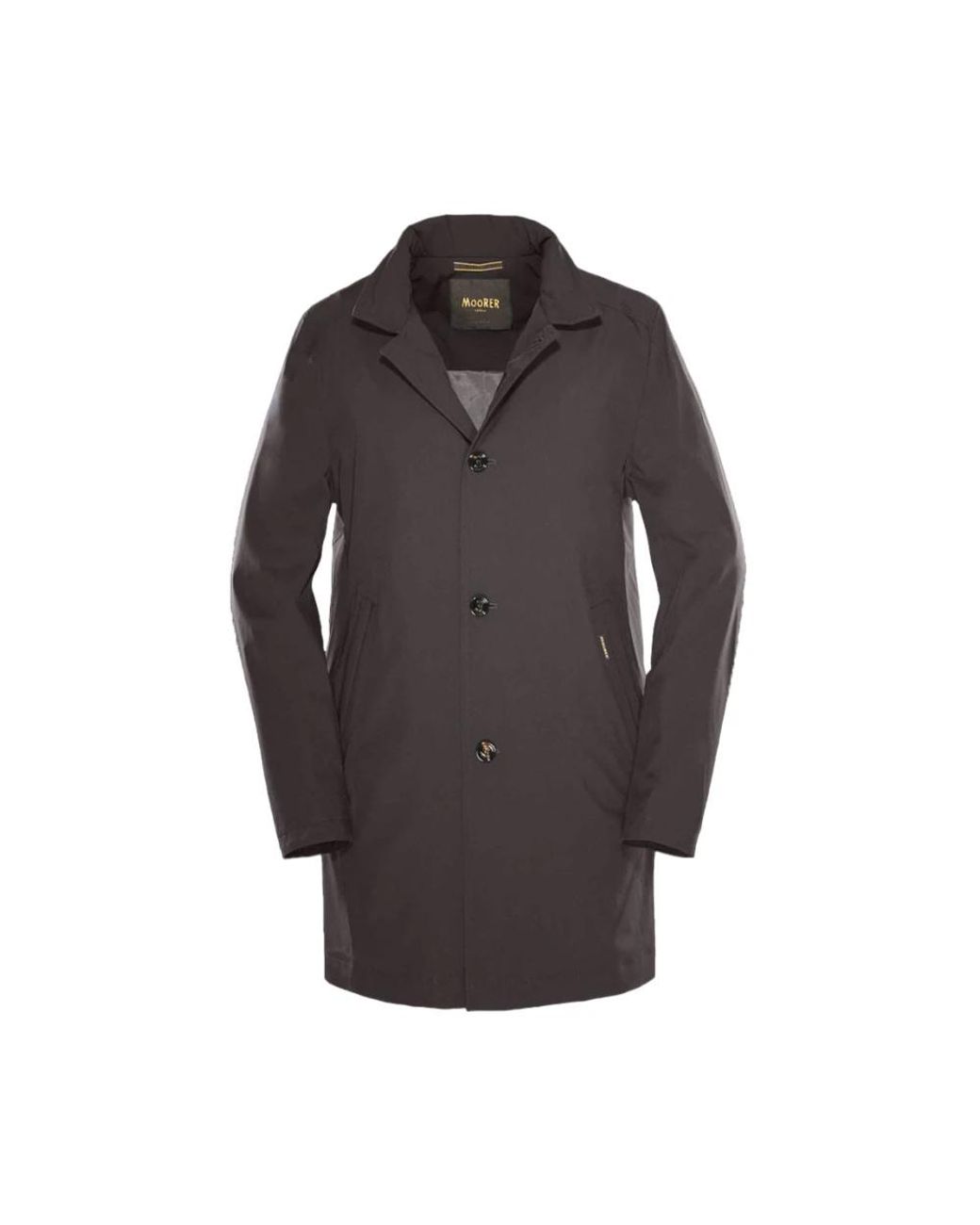 Moorer Jassen ,Grijs ,Polyester Hektor Jas Met Verborgen Capuchon in het Gray voor heren