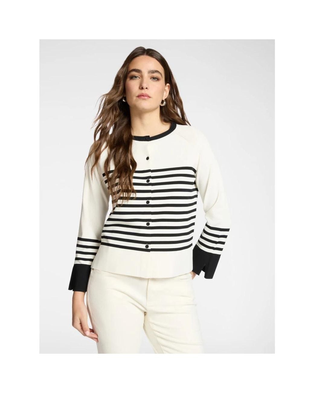 Elena Miro White Cardigans