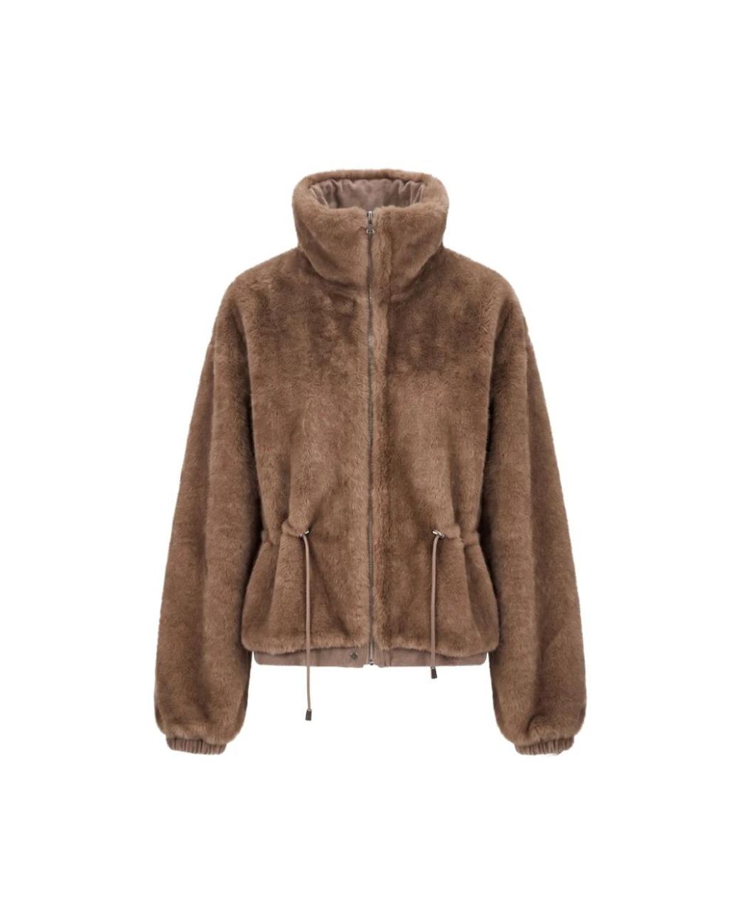 VALENTINI 1972 Brown Faux Fur & Shearling Jackets