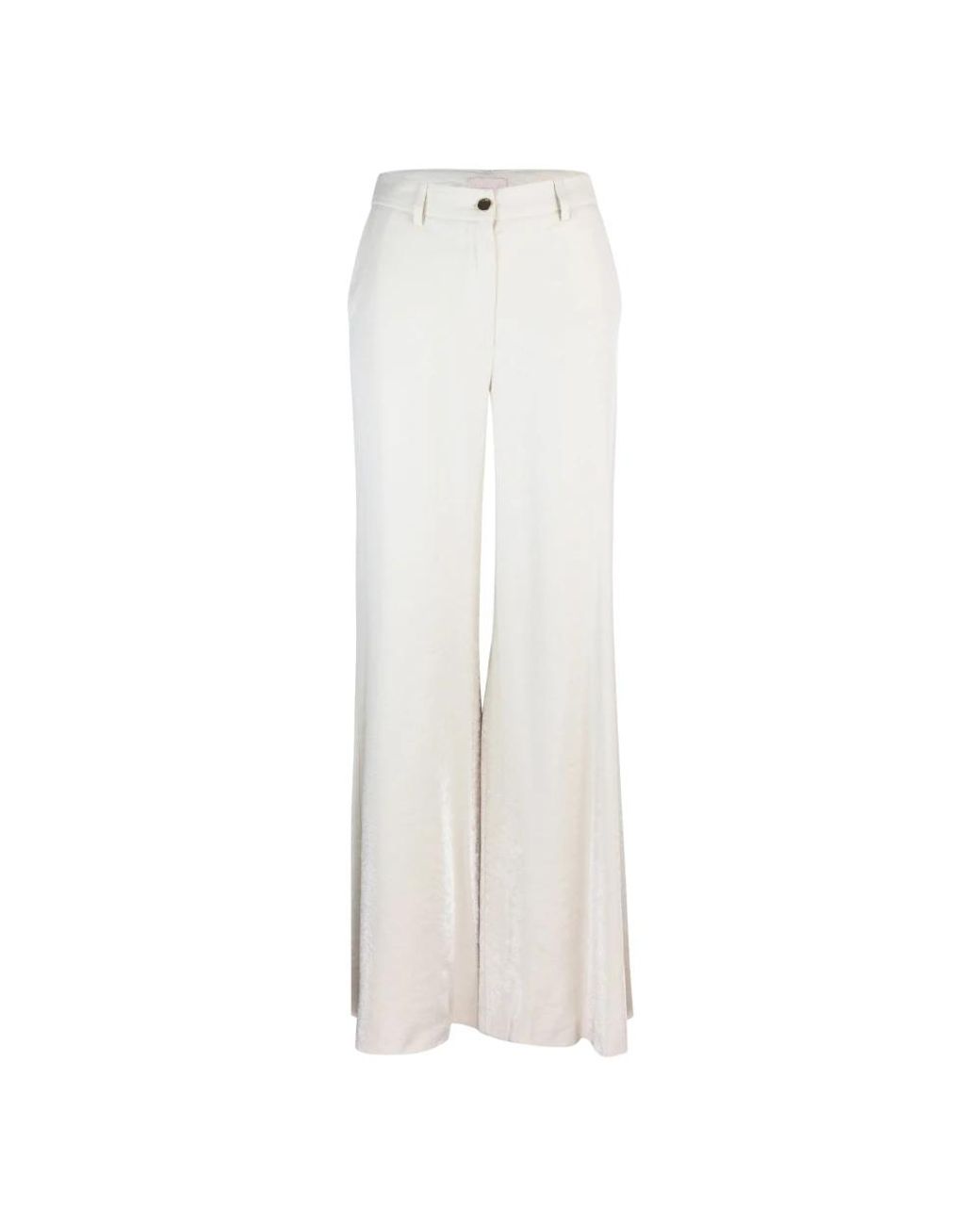 Liu Jo White Wide Trousers