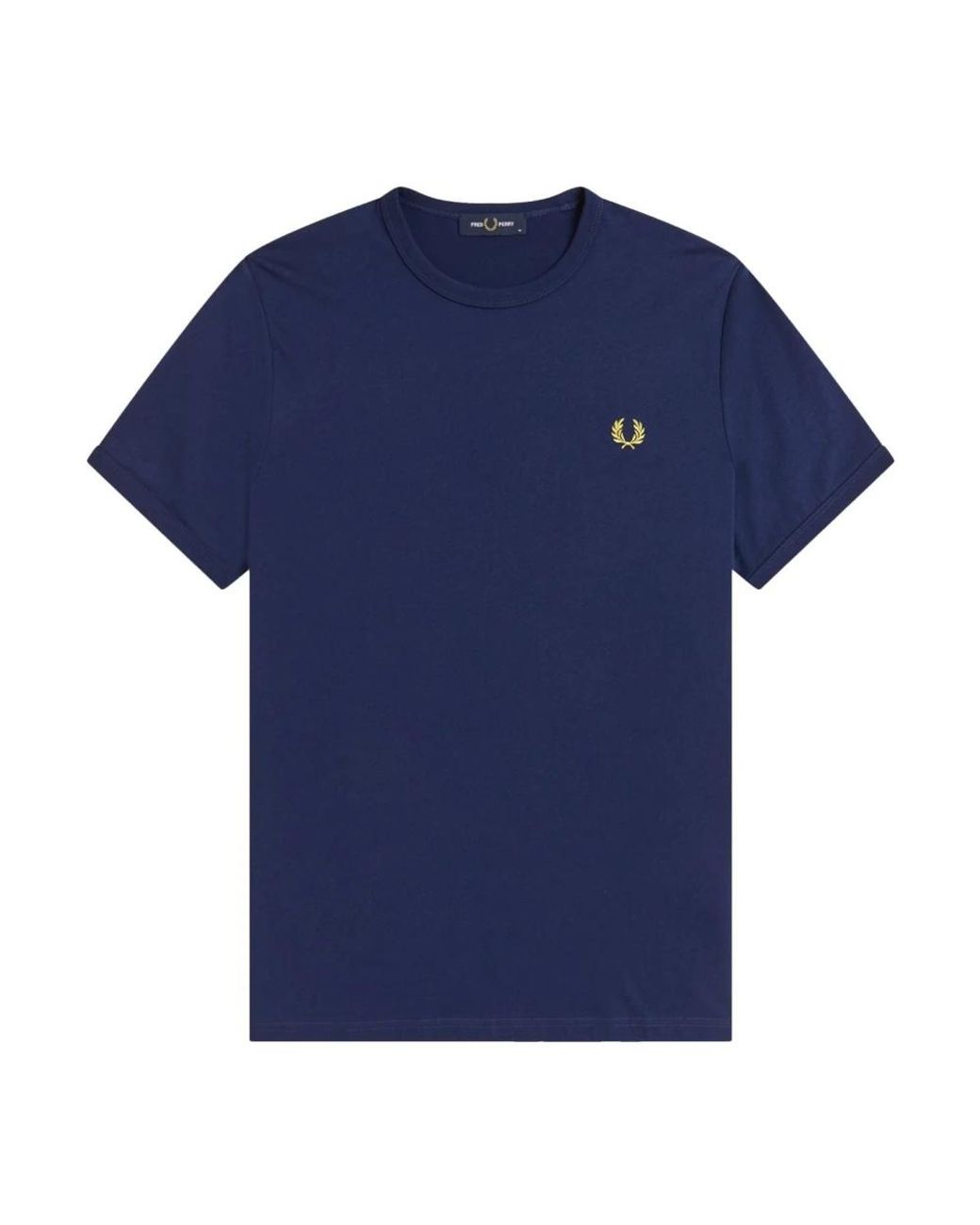 T-Shirts Fred Perry de hombre de color Blue
