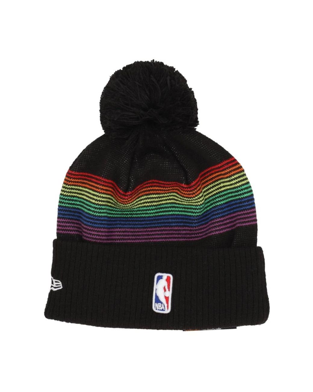 KTZ Black Beanie Mit Bommel